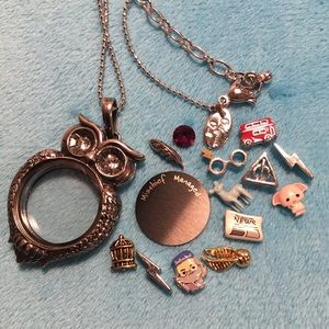 HUGE Harry Potter themed Origami Owl Lot